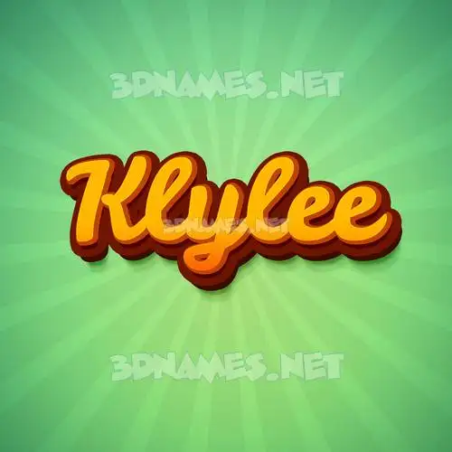 klylee in Green Rays style - 3D name wallpaper klylee in Green Rays style - 3D name wallpaper