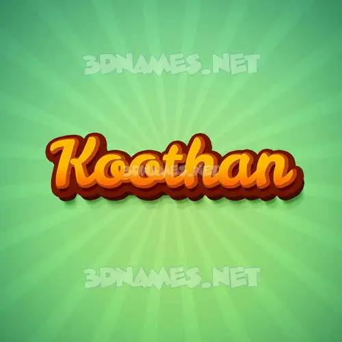 koothan in Green Rays style - 3D name wallpaper koothan in Green Rays style - 3D name wallpaper