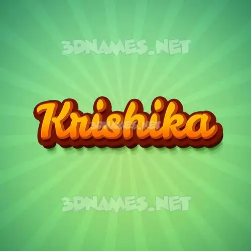 krishika in Green Rays style - 3D name wallpaper krishika in Green Rays style - 3D name wallpaper