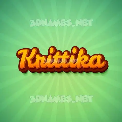 krittika in Green Rays style - 3D name wallpaper krittika in Green Rays style - 3D name wallpaper