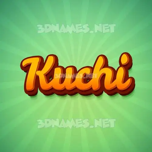 kuchi in Green Rays style - 3D name wallpaper kuchi in Green Rays style - 3D name wallpaper