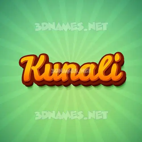 kunali in Green Rays style - 3D name wallpaper kunali in Green Rays style - 3D name wallpaper