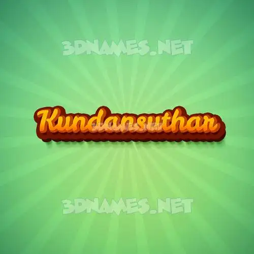 kundansuthar in Green Rays style - 3D name wallpaper kundansuthar in Green Rays style - 3D name wallpaper