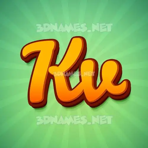 kv in Green Rays style - 3D name wallpaper kv in Green Rays style - 3D name wallpaper