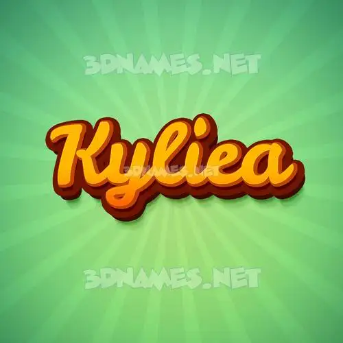kyliea in Green Rays style - 3D name wallpaper kyliea in Green Rays style - 3D name wallpaper