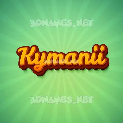 kymanii in Green Rays style - 3D name wallpaper kymanii in Green Rays style - 3D name wallpaper