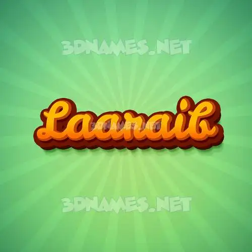 laaraib in Green Rays style - 3D name wallpaper laaraib in Green Rays style - 3D name wallpaper