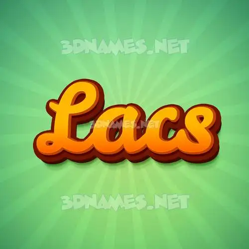 lacs in Green Rays style - 3D name wallpaper lacs in Green Rays style - 3D name wallpaper