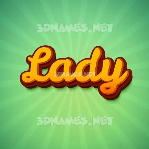 lady in Green Rays style - 3D name wallpaper lady in Green Rays style - 3D name wallpaper