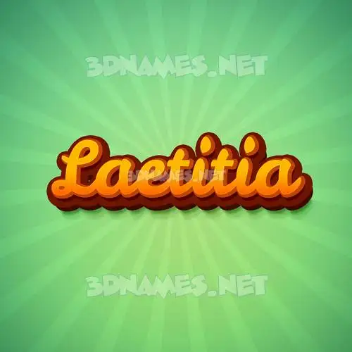 laetitia in Green Rays style - 3D name wallpaper laetitia in Green Rays style - 3D name wallpaper