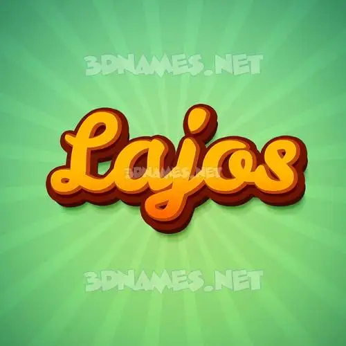 lajos in Green Rays style - 3D name wallpaper lajos in Green Rays style - 3D name wallpaper