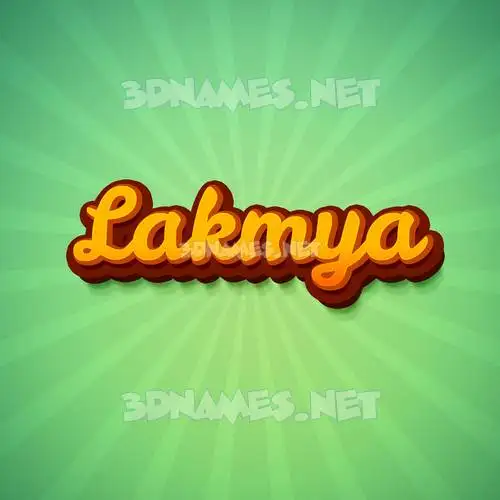 lakmya in Green Rays style - 3D name wallpaper lakmya in Green Rays style - 3D name wallpaper