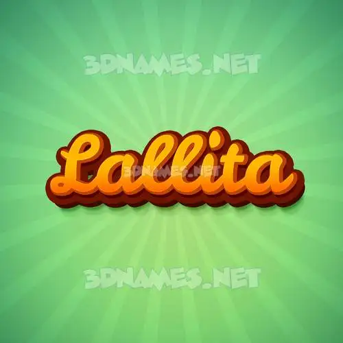 lallita in Green Rays style - 3D name wallpaper lallita in Green Rays style - 3D name wallpaper