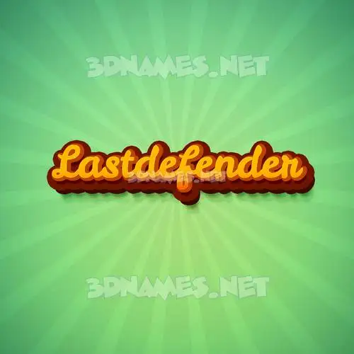 lastdefender in Green Rays style - 3D name wallpaper lastdefender in Green Rays style - 3D name wallpaper