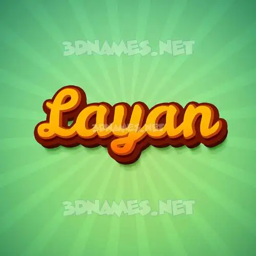 layan in Green Rays style - 3D name wallpaper layan in Green Rays style - 3D name wallpaper