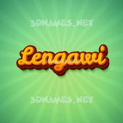 lengawi in Green Rays style - 3D name wallpaper lengawi in Green Rays style - 3D name wallpaper