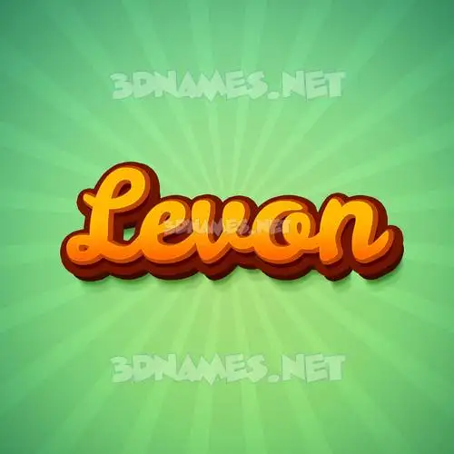 levon in Green Rays style - 3D name wallpaper levon in Green Rays style - 3D name wallpaper