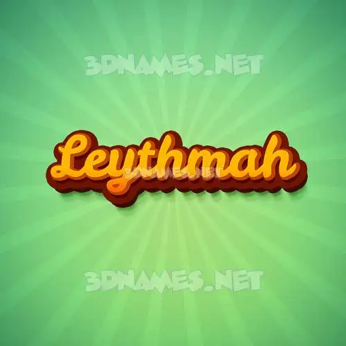 leythmah in Green Rays style - 3D name wallpaper leythmah in Green Rays style - 3D name wallpaper