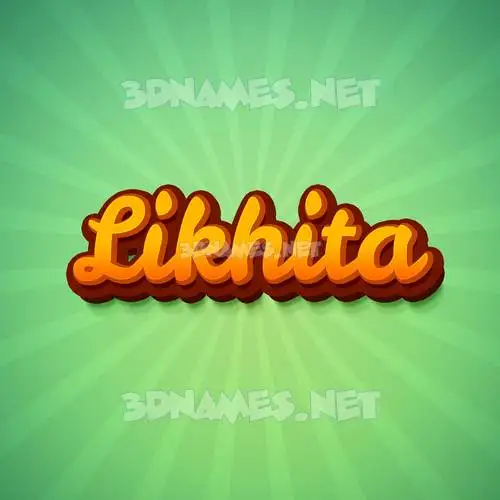 likhita in Green Rays style - 3D name wallpaper likhita in Green Rays style - 3D name wallpaper