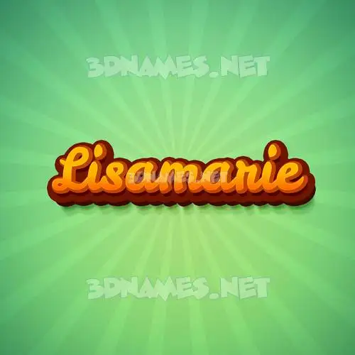 lisamarie in Green Rays style - 3D name wallpaper lisamarie in Green Rays style - 3D name wallpaper