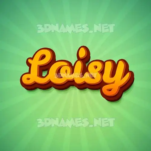 loisy in Green Rays style - 3D name wallpaper loisy in Green Rays style - 3D name wallpaper