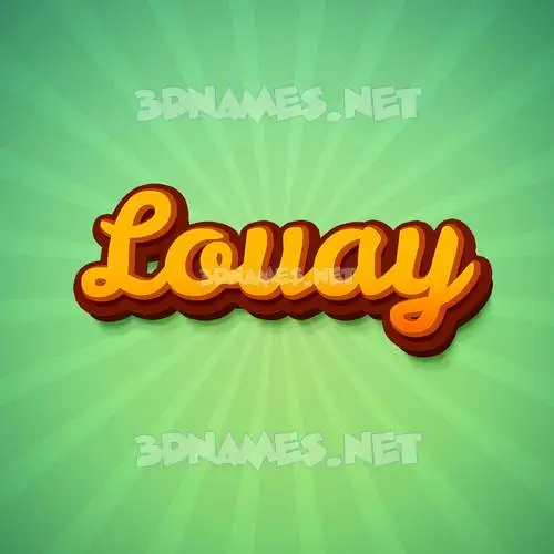 louay in Green Rays style - 3D name wallpaper louay in Green Rays style - 3D name wallpaper