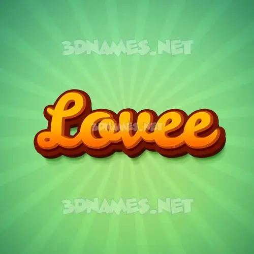 lovee in Green Rays style - 3D name wallpaper lovee in Green Rays style - 3D name wallpaper