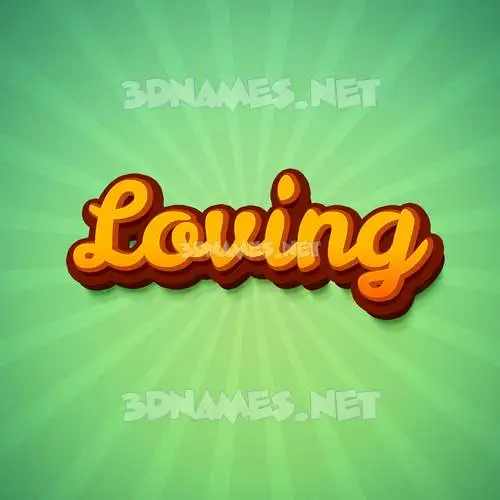 loving in Green Rays style - 3D name wallpaper loving in Green Rays style - 3D name wallpaper