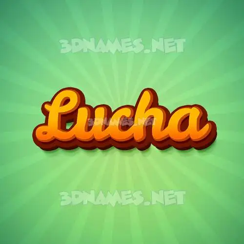 lucha in Green Rays style - 3D name wallpaper lucha in Green Rays style - 3D name wallpaper