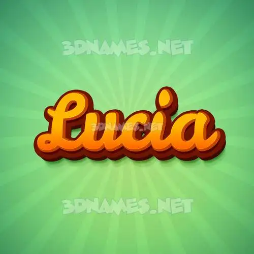 lucia in Green Rays style - 3D name wallpaper lucia in Green Rays style - 3D name wallpaper