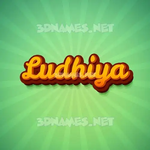 ludhiya in Green Rays style - 3D name wallpaper ludhiya in Green Rays style - 3D name wallpaper