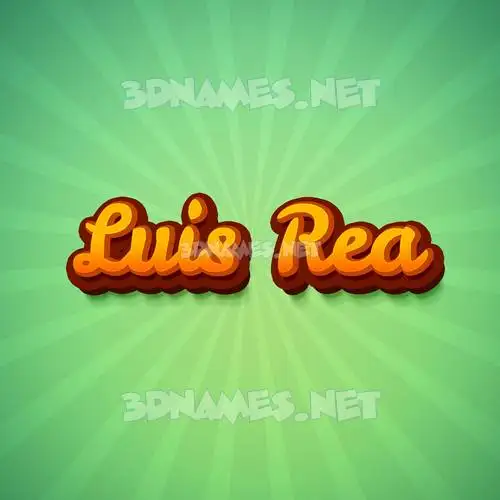 luis rea in Green Rays style - 3D name wallpaper luis rea in Green Rays style - 3D name wallpaper
