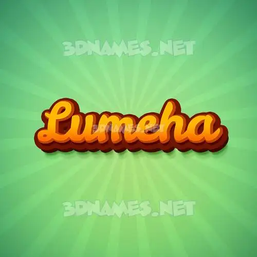 lumeha in Green Rays style - 3D name wallpaper lumeha in Green Rays style - 3D name wallpaper