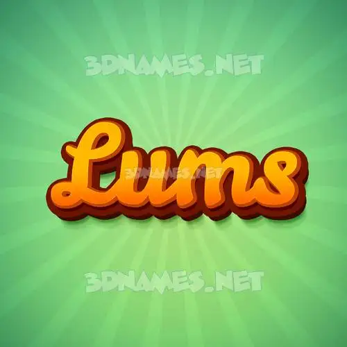 lums in Green Rays style - 3D name wallpaper lums in Green Rays style - 3D name wallpaper