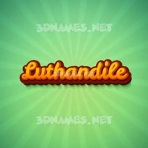 luthandile in Green Rays style - 3D name wallpaper luthandile in Green Rays style - 3D name wallpaper