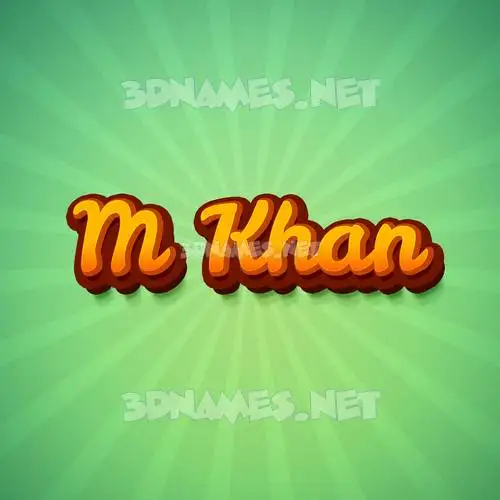 m khan in Green Rays style - 3D name wallpaper m khan in Green Rays style - 3D name wallpaper