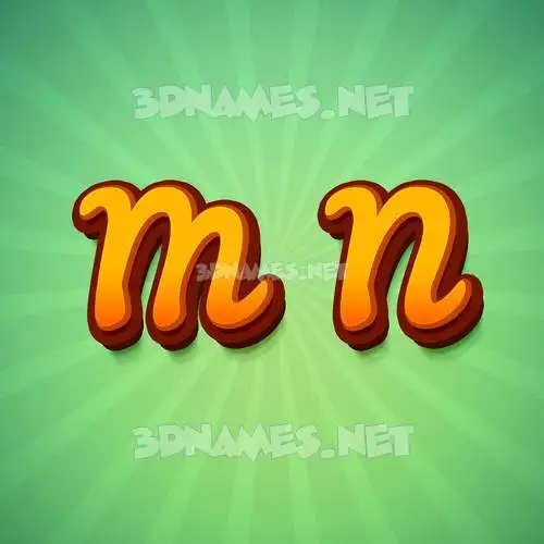 m n in Green Rays style - 3D name wallpaper m n in Green Rays style - 3D name wallpaper