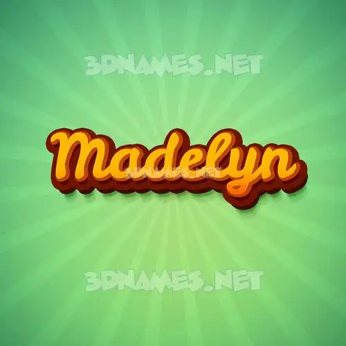 madelyn in Green Rays style - 3D name wallpaper madelyn in Green Rays style - 3D name wallpaper