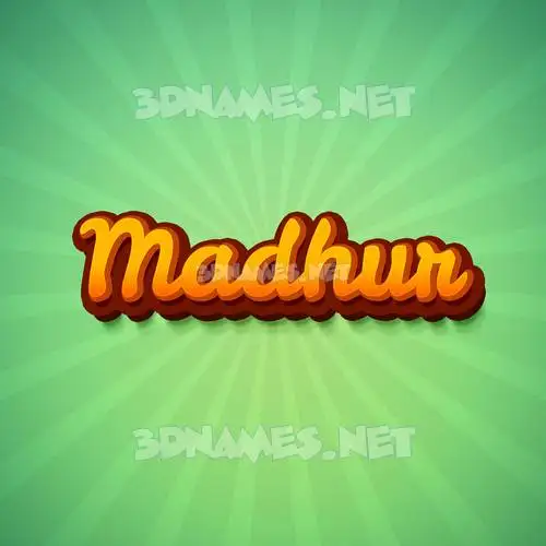 madhur in Green Rays style - 3D name wallpaper madhur in Green Rays style - 3D name wallpaper