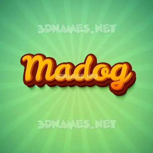 madog in Green Rays style - 3D name wallpaper madog in Green Rays style - 3D name wallpaper