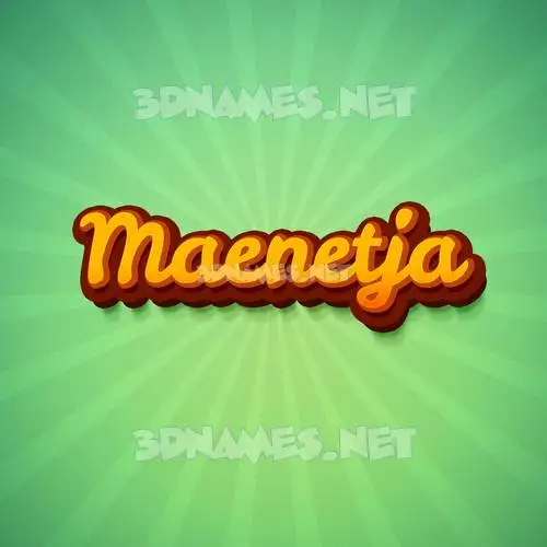 maenetja in Green Rays style - 3D name wallpaper maenetja in Green Rays style - 3D name wallpaper