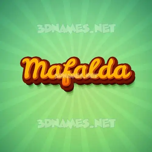 mafalda in Green Rays style - 3D name wallpaper mafalda in Green Rays style - 3D name wallpaper