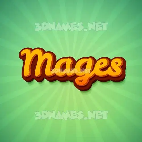 mages in Green Rays style - 3D name wallpaper mages in Green Rays style - 3D name wallpaper