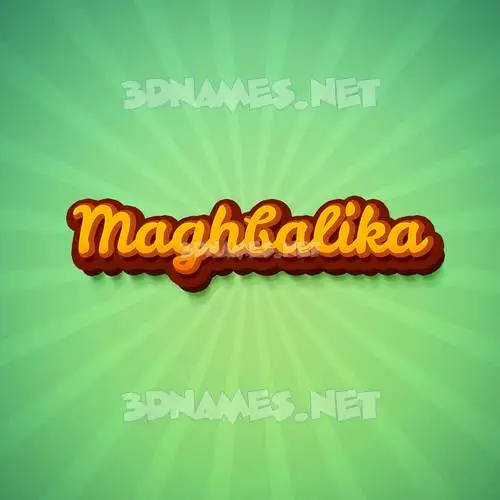 maghbalika in Green Rays style - 3D name wallpaper maghbalika in Green Rays style - 3D name wallpaper