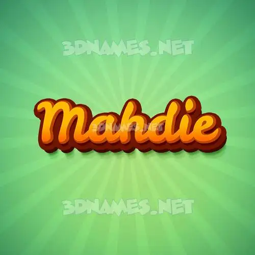 mahdie in Green Rays style - 3D name wallpaper mahdie in Green Rays style - 3D name wallpaper