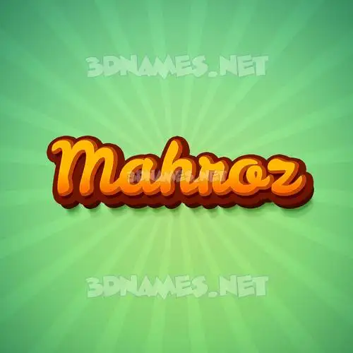 mahroz in Green Rays style - 3D name wallpaper mahroz in Green Rays style - 3D name wallpaper