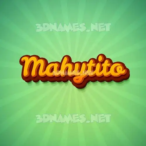 mahytito in Green Rays style - 3D name wallpaper mahytito in Green Rays style - 3D name wallpaper