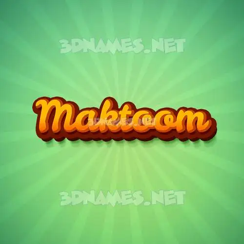 maktoom in Green Rays style - 3D name wallpaper maktoom in Green Rays style - 3D name wallpaper