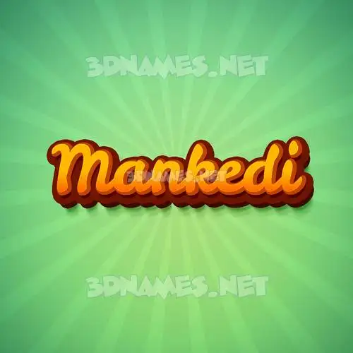 mankedi in Green Rays style - 3D name wallpaper mankedi in Green Rays style - 3D name wallpaper