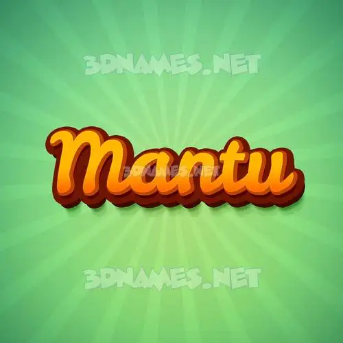 mantu in Green Rays style - 3D name wallpaper mantu in Green Rays style - 3D name wallpaper